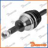 Demi-Arbre de Transmission MTM arrière gauche pour MITSUBISHI | NPW-MS-096